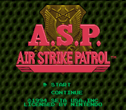 A.S.P.: Air Strike Patrol