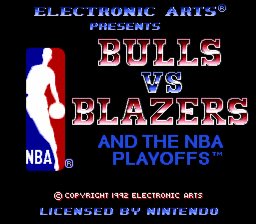 NBA Pro Basketball: Bulls vs. Blazers