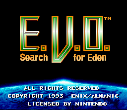 E.V.O.: Search For Eden