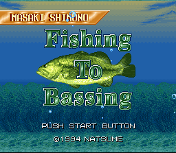 Shimono Masaki no Fishing To Bassing