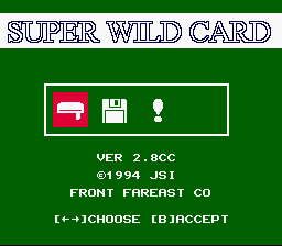 Super Wild Card DX V1.122