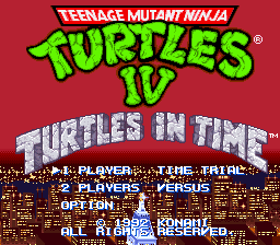 Teenage Mutant Hero Turtles IV: Turtles in Time